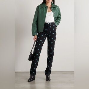 Reformation Earth Embroidered Jeans